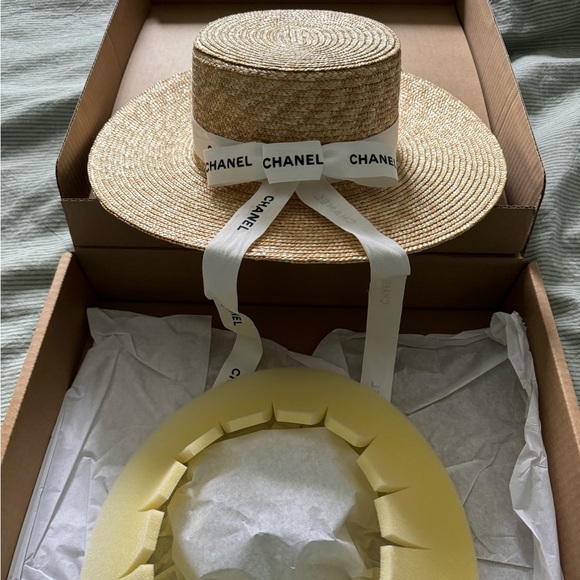 New Lack of Color The Spencer Boater Hat - Sizer S Ribbon Replaced - Picture 5 of 7